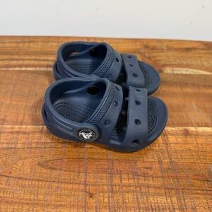 Baby Navy Crocs